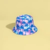 Color palmera patrón sombrero de pescador protector solar sombrero de verano moda sombrero de palmera details Picture